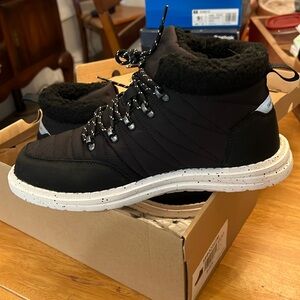 Bruno Marc Men's Warm Lightweight Walking Boots Size 9.5
